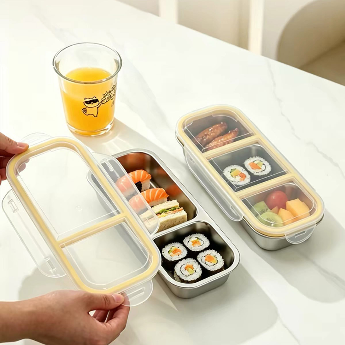 Stainless Steel Food Storage B - Food Storage Oven Safe 评论和价格