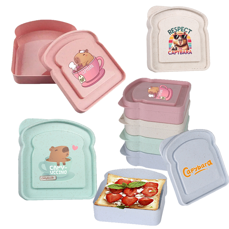 Capybara Sandwich Food Storage - Food Storage With Dividers 评论和价格