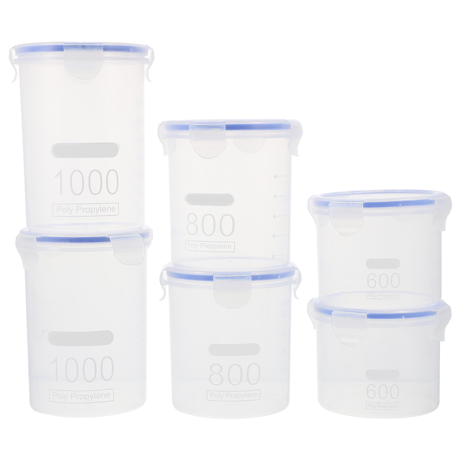Airtight Food Storage Jars 6 P - Food Storage Containers 评论和价格