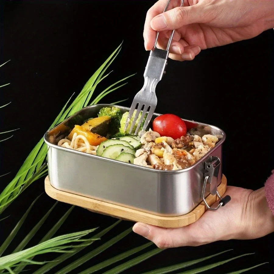 New 304 Stainless Steel Bamboo - Food Storage Oven Safe 评论和价格