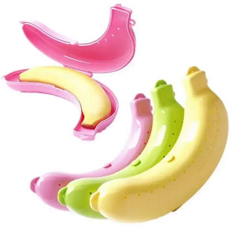 Durable Plastic Banana Contain - Food Storage Meals 评论和价格