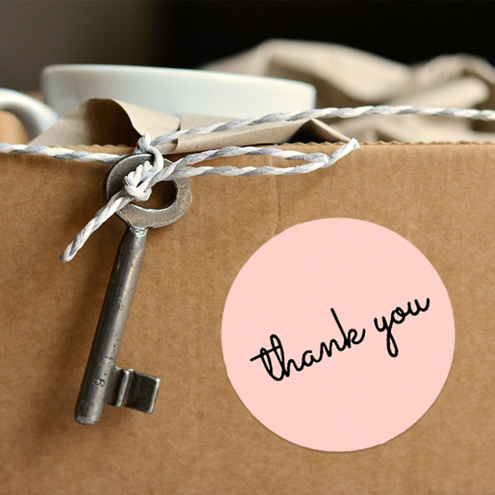 500 Thank You Stickers Roll 25 - Food Storage Labels 评论和价格