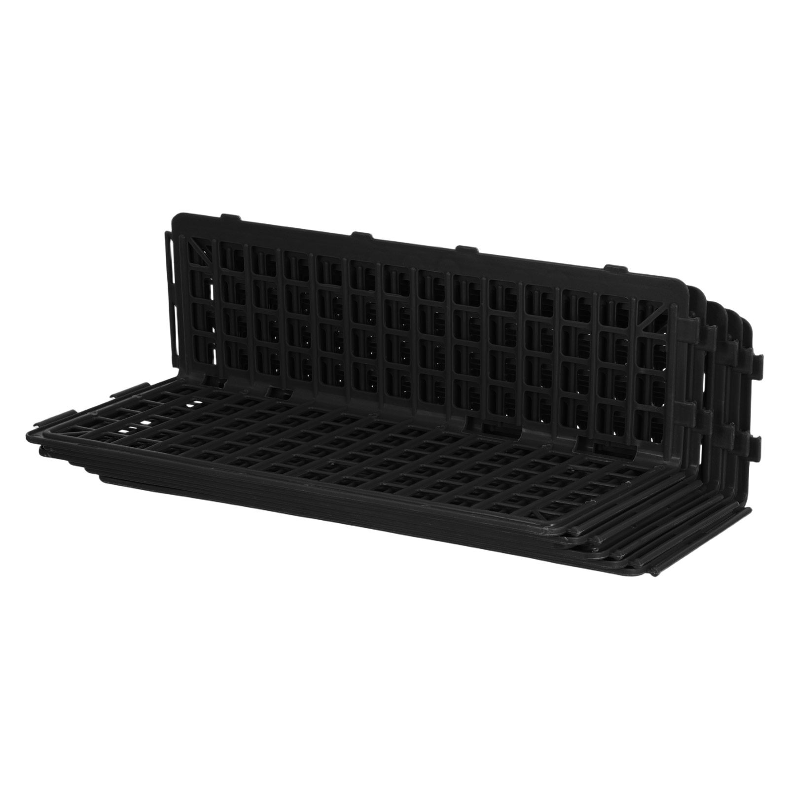 6Pcs Supermarket Shelf Guardra - Food Storage With Dividers 评论和价格
