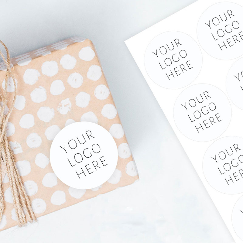2.5cm-6cm Custom Logo Stickers - Food Storage Labels 评论和价格