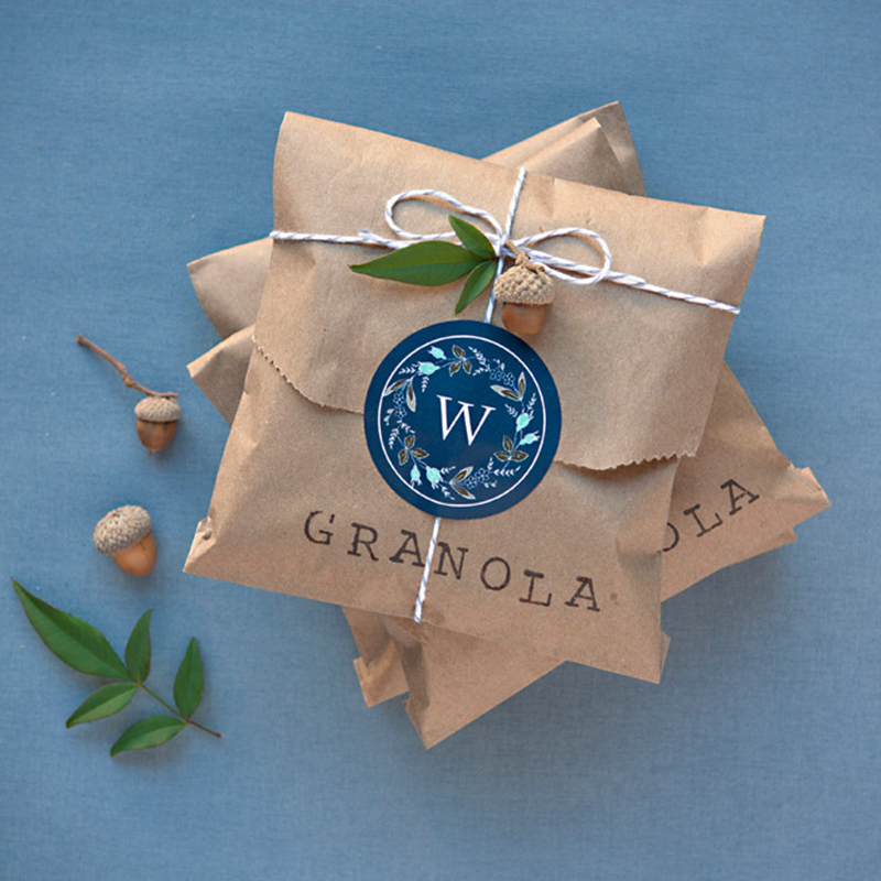 2.5cm-6cm Custom Logo Stickers - Food Storage Labels 评论和价格