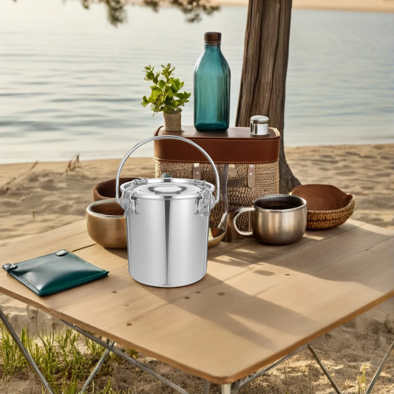 Stainless Steel Portable Seale - Food Storage Containers 评论和价格
