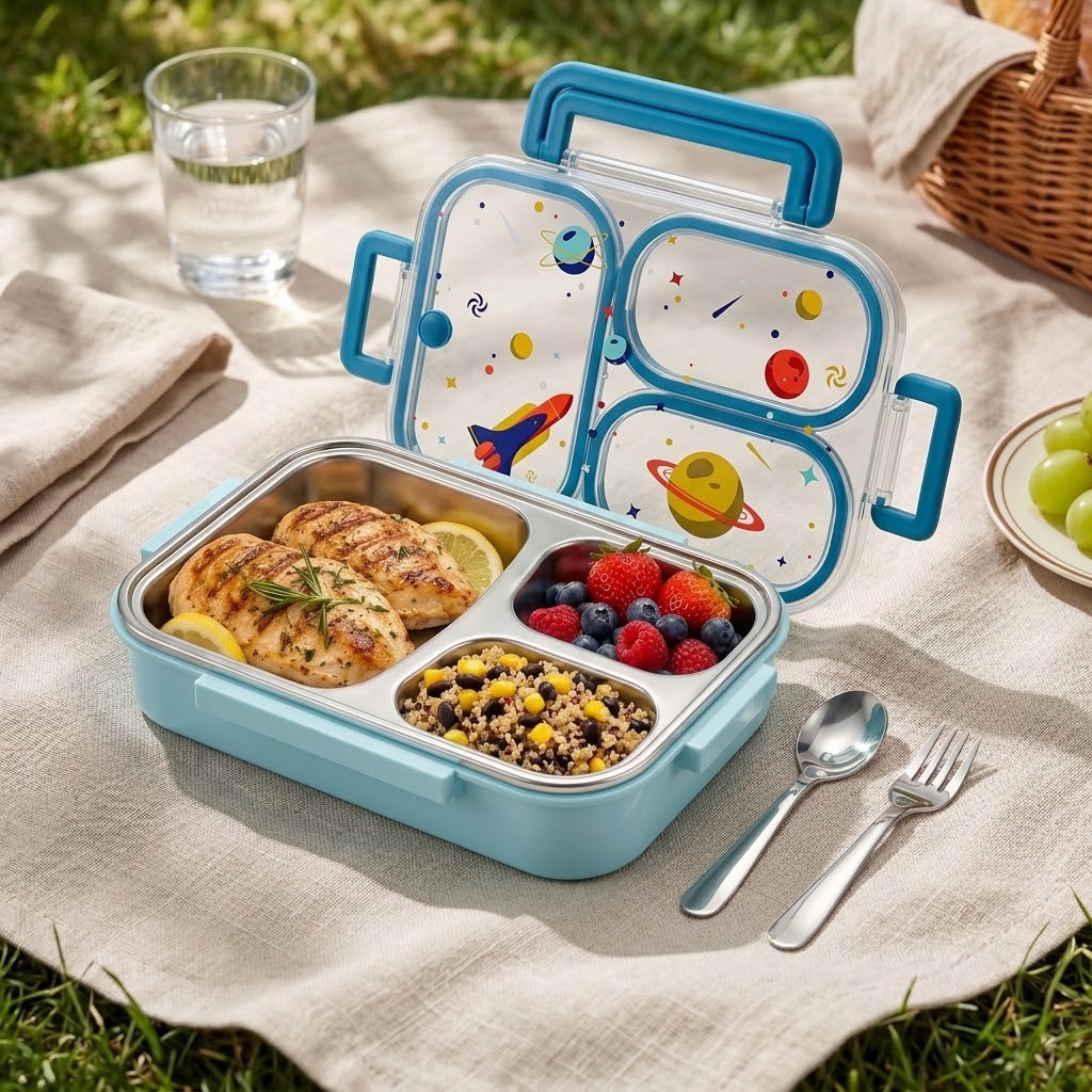 900ML Cute 304 Stainless Steel - Food Storage Oven Safe 评论和价格