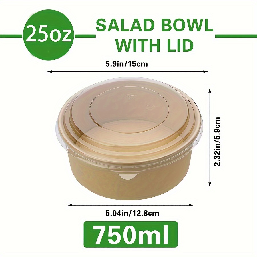 25Oz/750Ml 25/50 Pack Paper Bo - Food Storage Meals 评论和价格